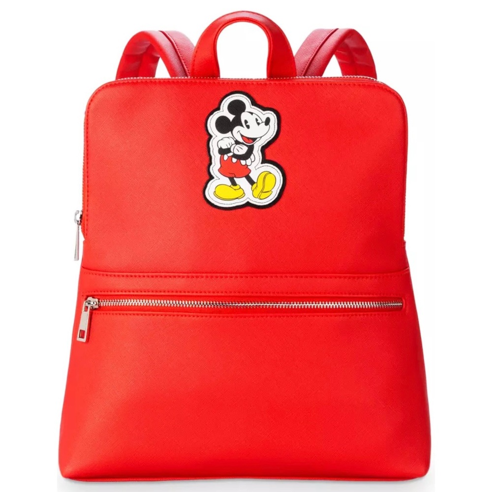 Mickey Mouse Red Fashion Backpack